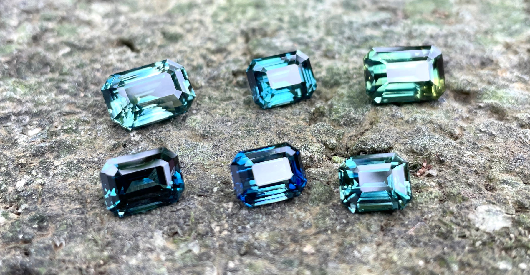 Teal sapphire blue sapphire , parti sapphire , green sapphire for bespoke ring and jewelry