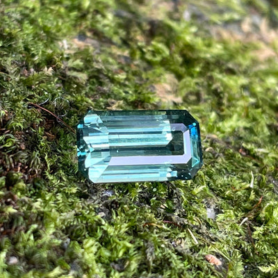 Green Sapphire  3.13 Ct