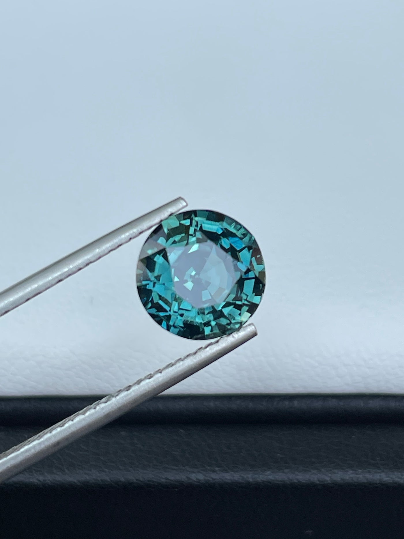 Teal Sapphire 3.58 CT