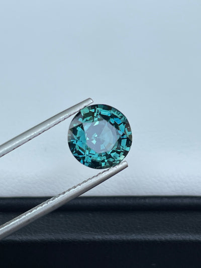 Teal Sapphire 3.58 CT