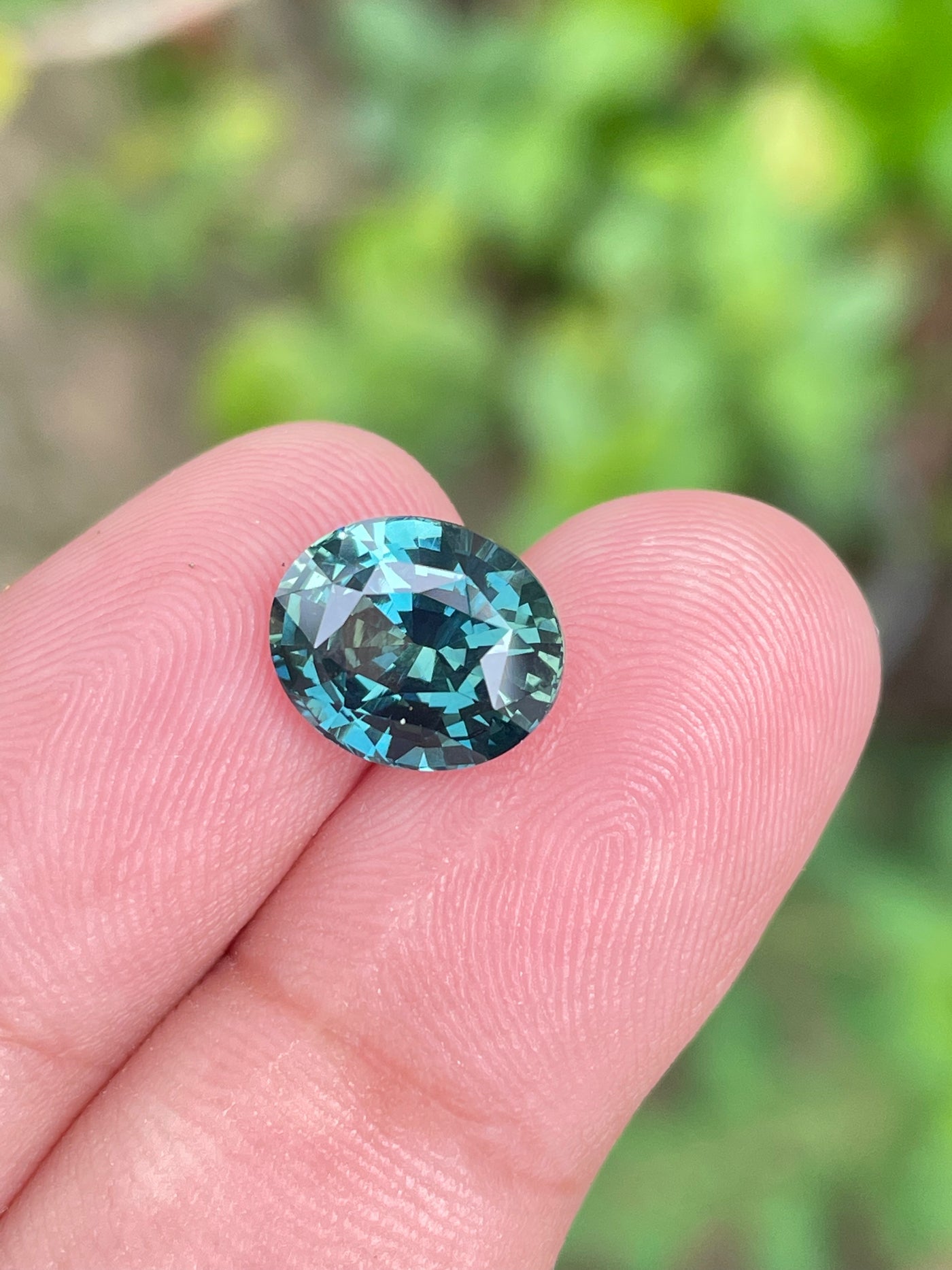 Teal Sapphire | 4.45 CT