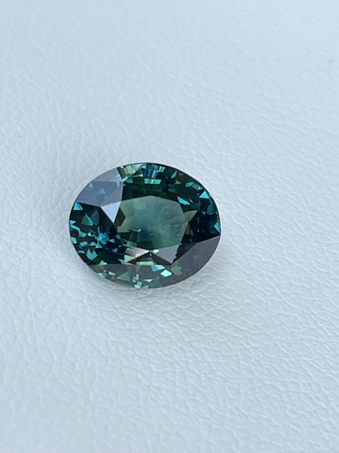 Teal Sapphire 3.51 CT