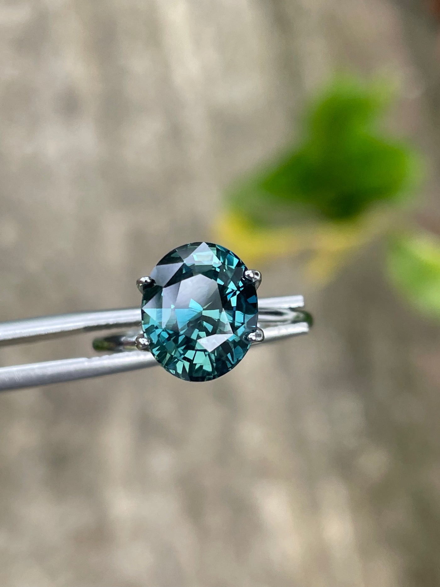 Teal Sapphire | 4.45 CT