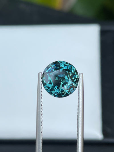 Teal Sapphire 3.58 CT