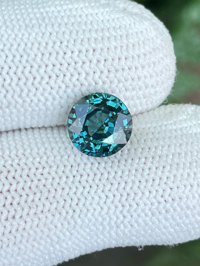 Teal Sapphire 3.58 CT
