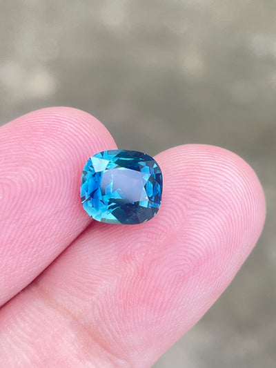 Teal Sapphire | 3.51CT | No Heat