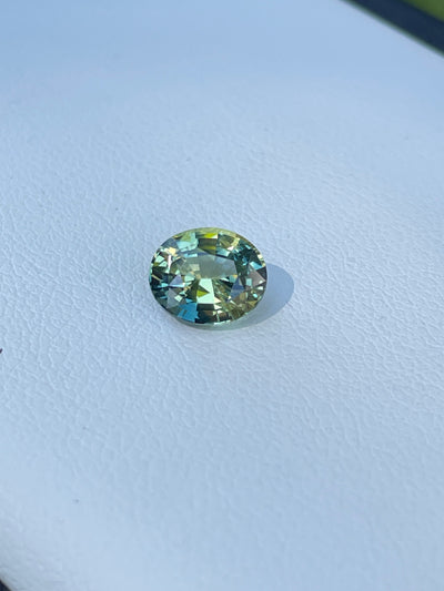 Teal Sapphire 1.71 CT