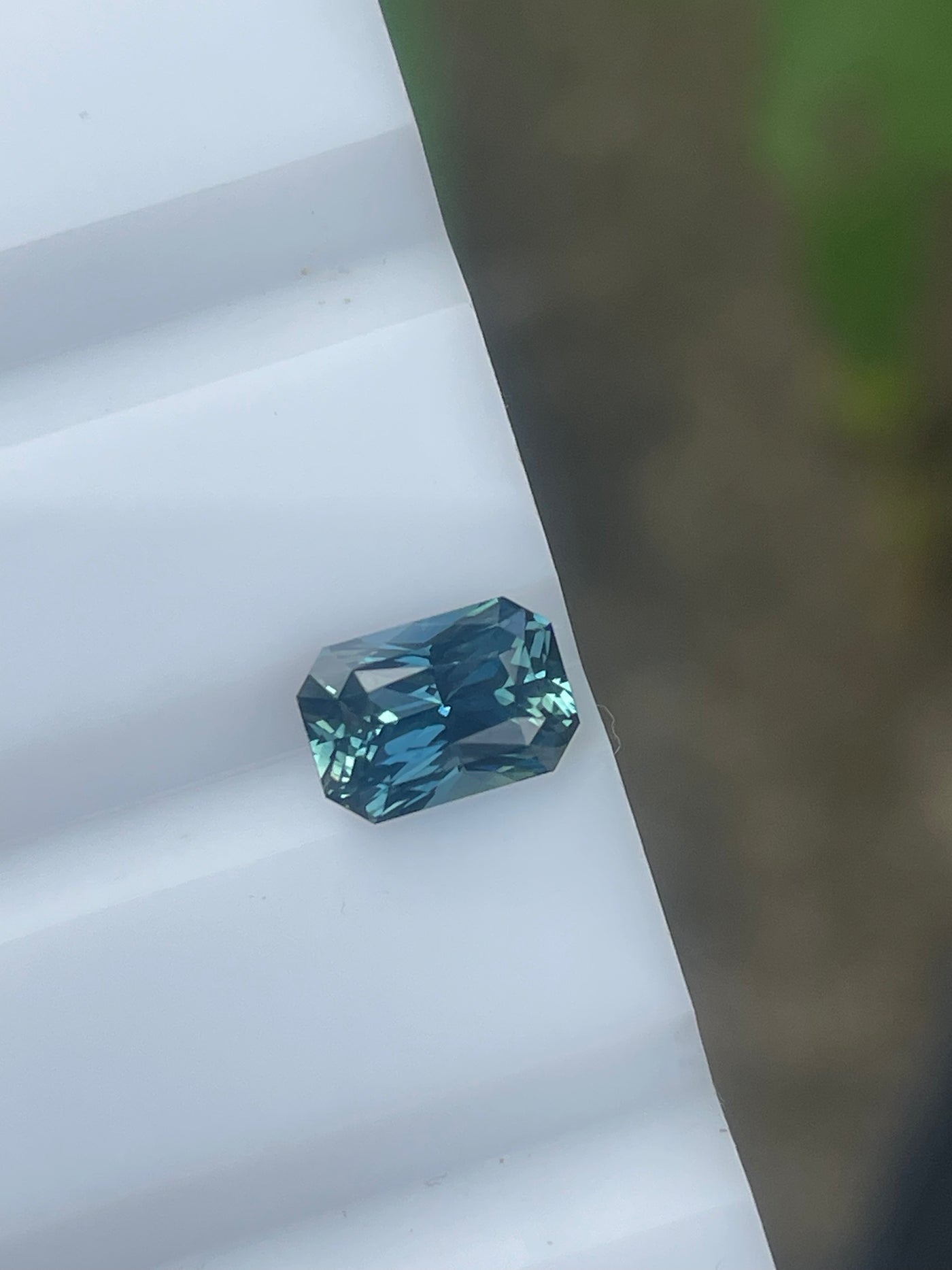 Teal Sapphire - Crystalgemlk.com