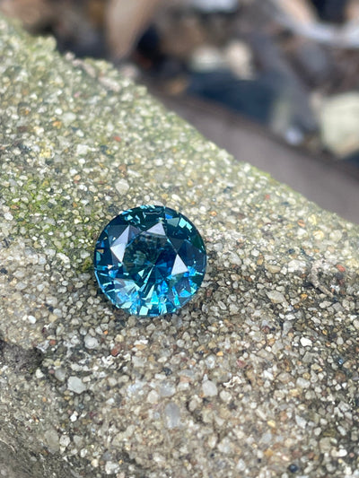 Teal Sapphire | 2.77CT | No Heat