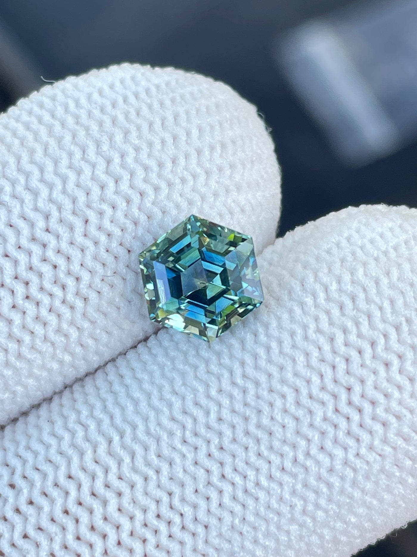 Teal Sapphire 2.20 CT