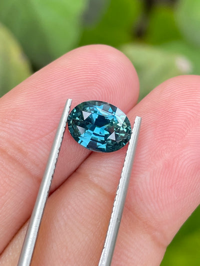 Teal Sapphire 2.54 CT