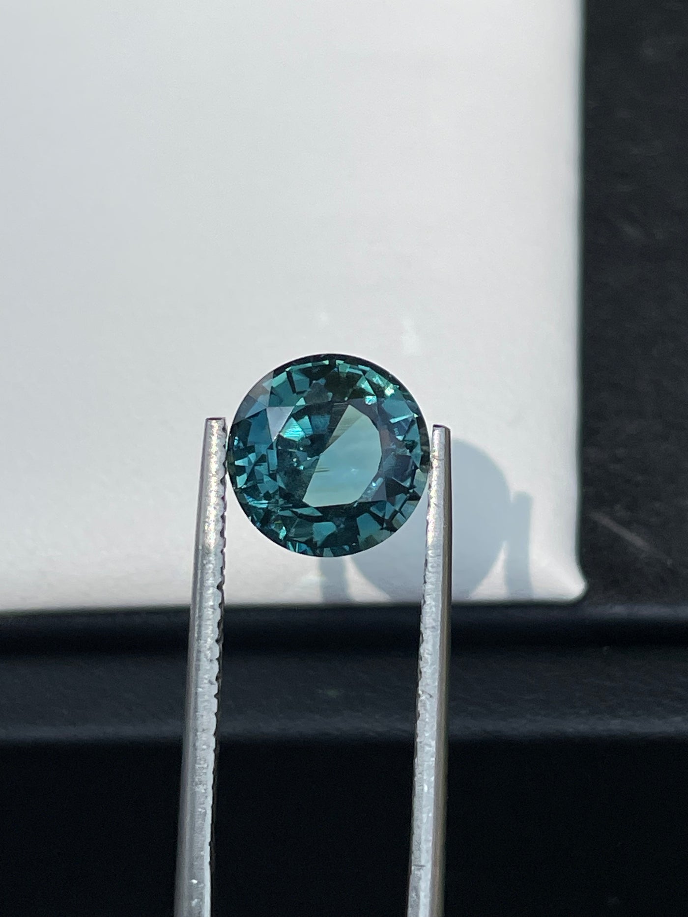 Teal Sapphire 3.07 CT