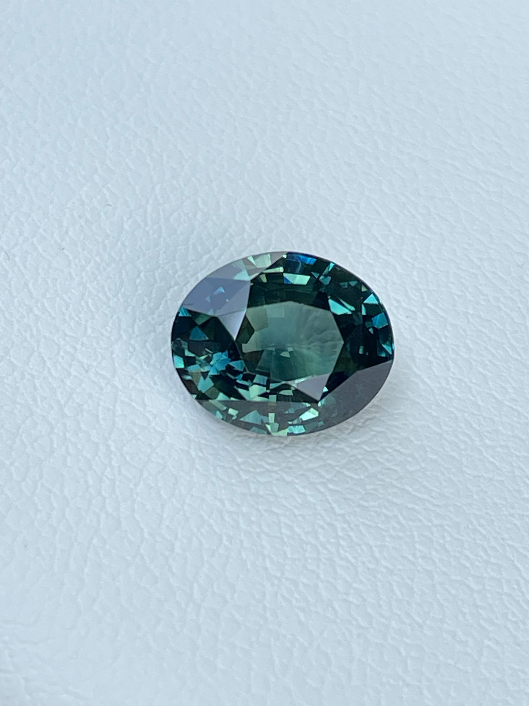 Teal Sapphire 3.51 CT