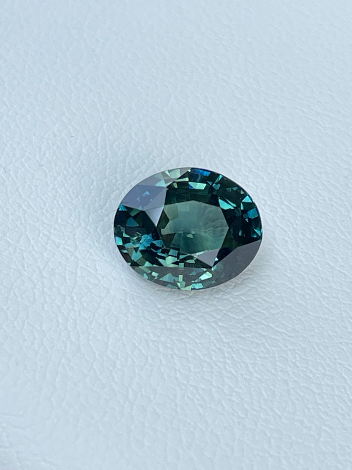 Teal Sapphire 3.51 CT