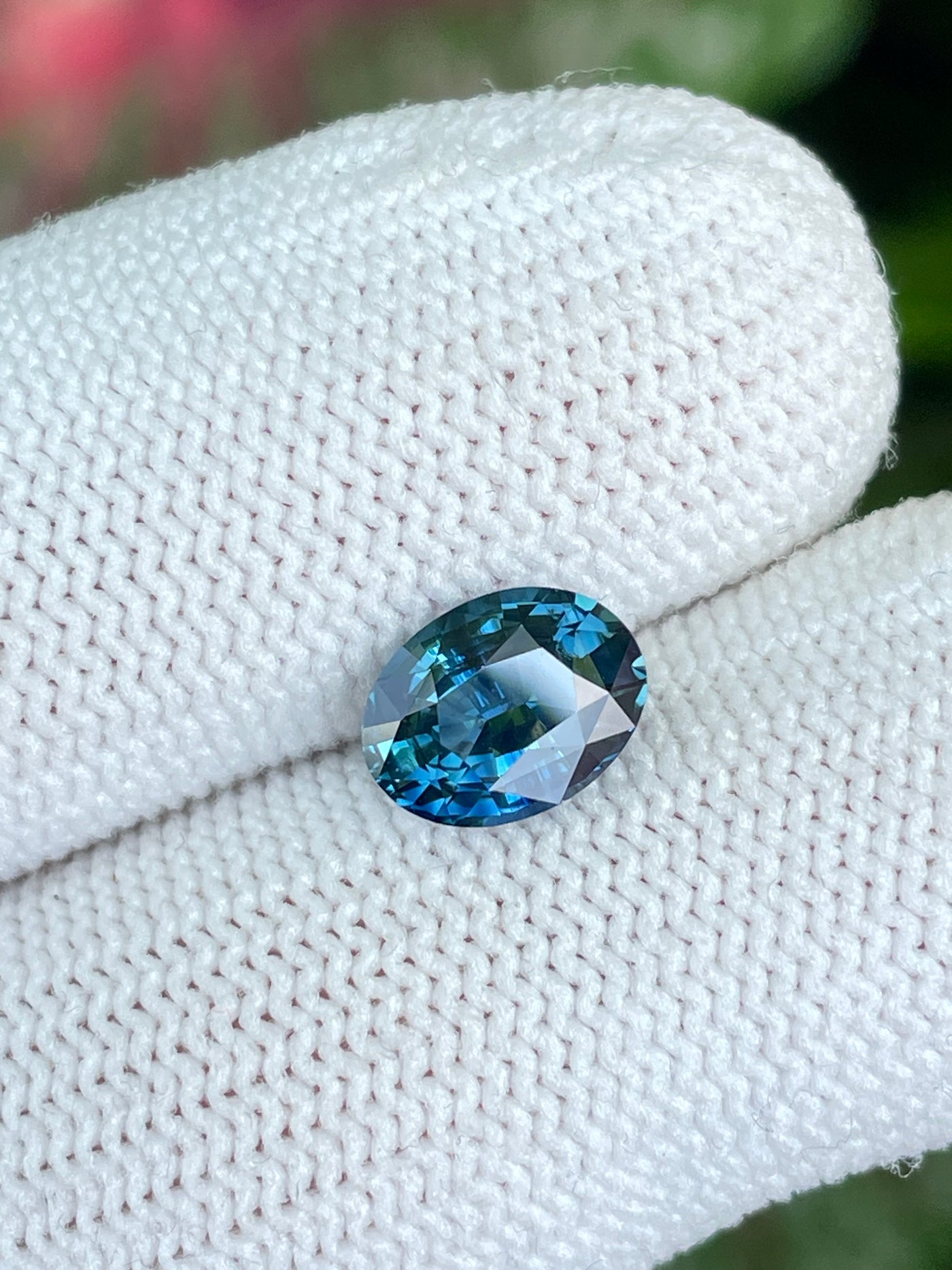 Teal Sapphire 2.12 CT