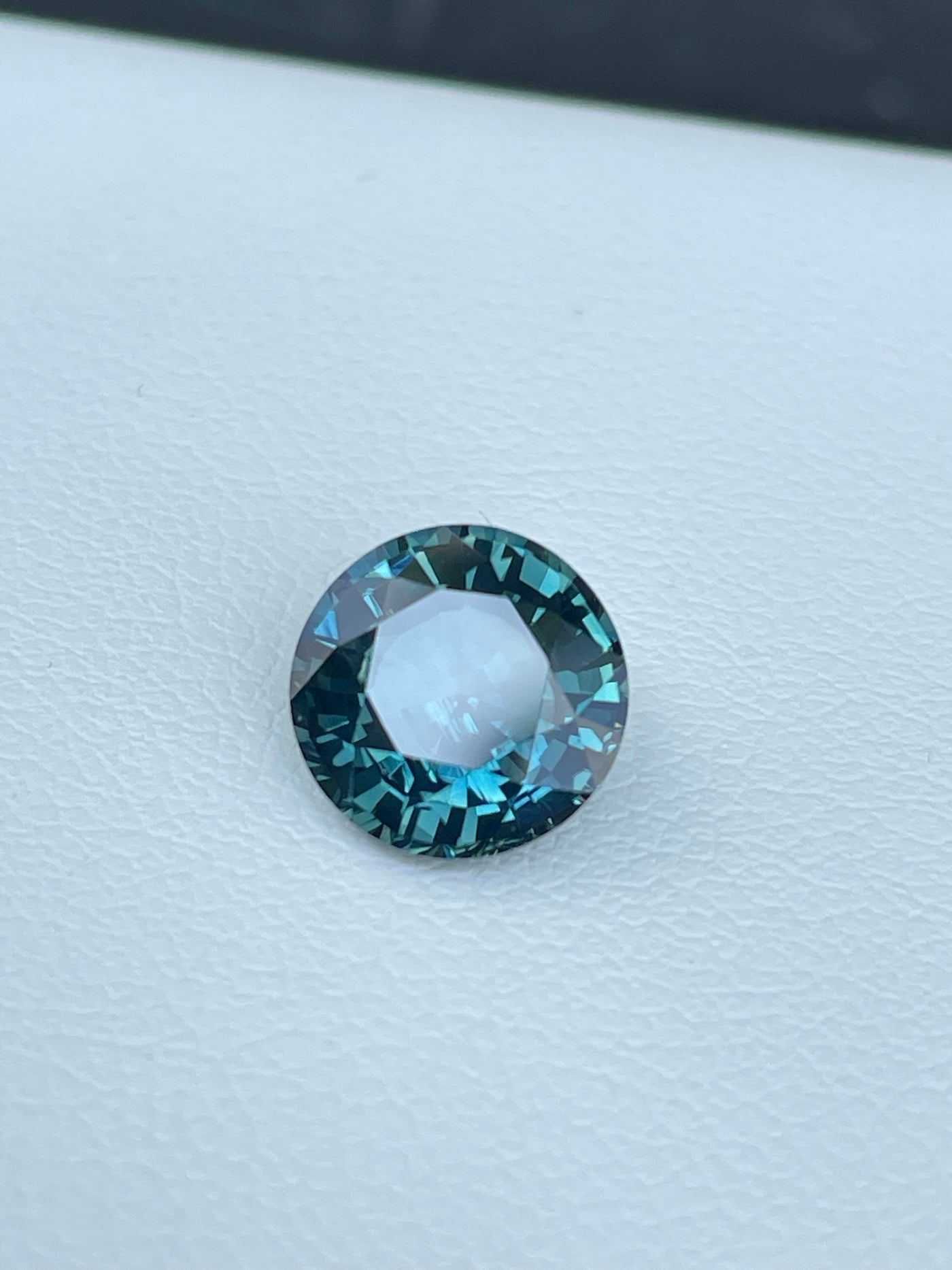 Teal Sapphire 3.07 CT