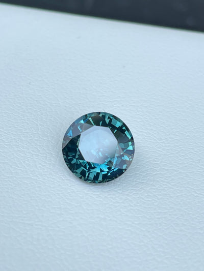 Teal Sapphire 3.07 CT