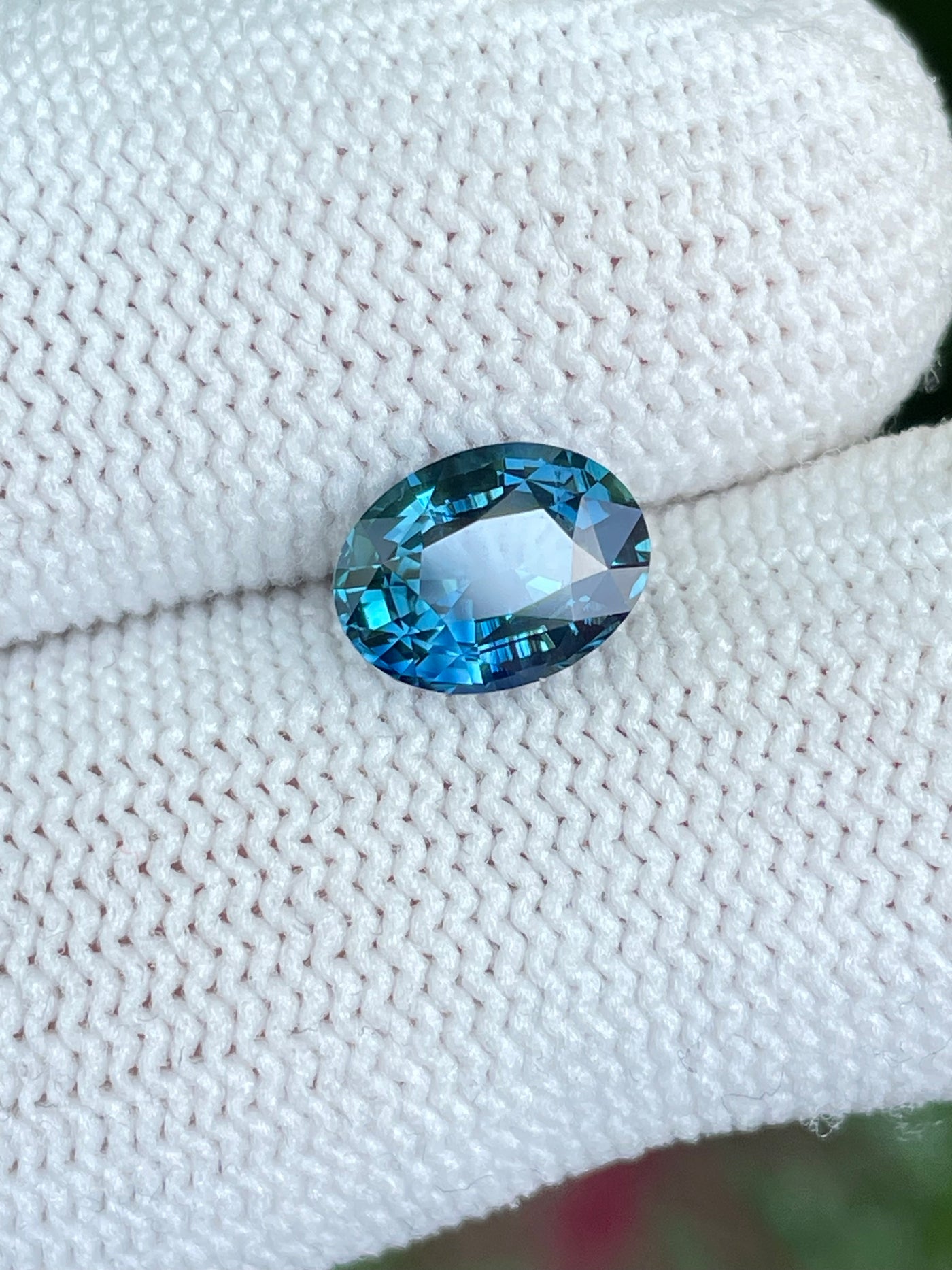 Teal Sapphire 2.12 CT
