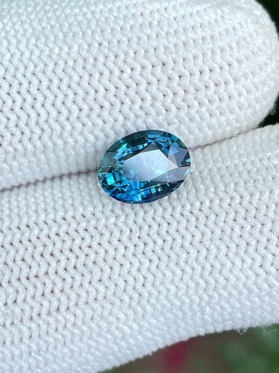 Teal Sapphire 2.12 CT