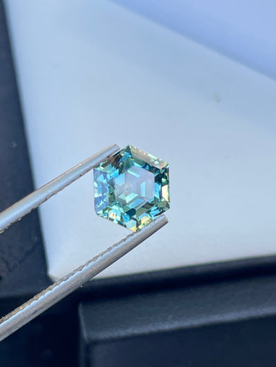 Teal Sapphire 2.20 CT