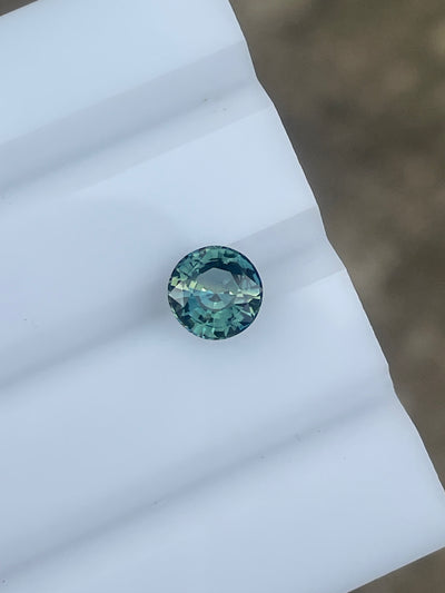 Teal sapphire-1.38-no heat