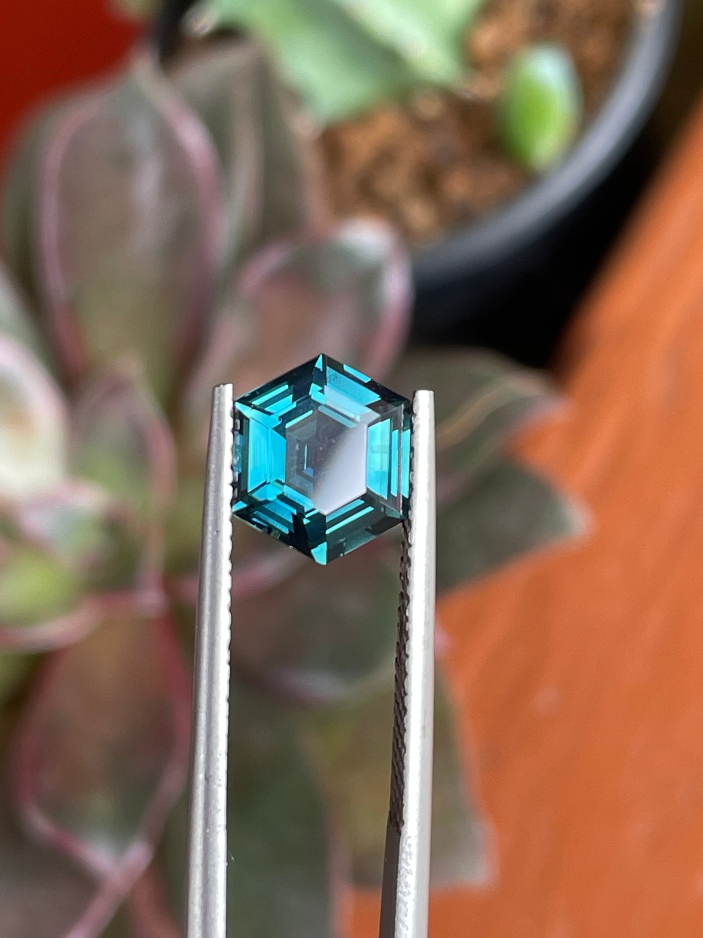 Teal Sapphire 2.63 CT