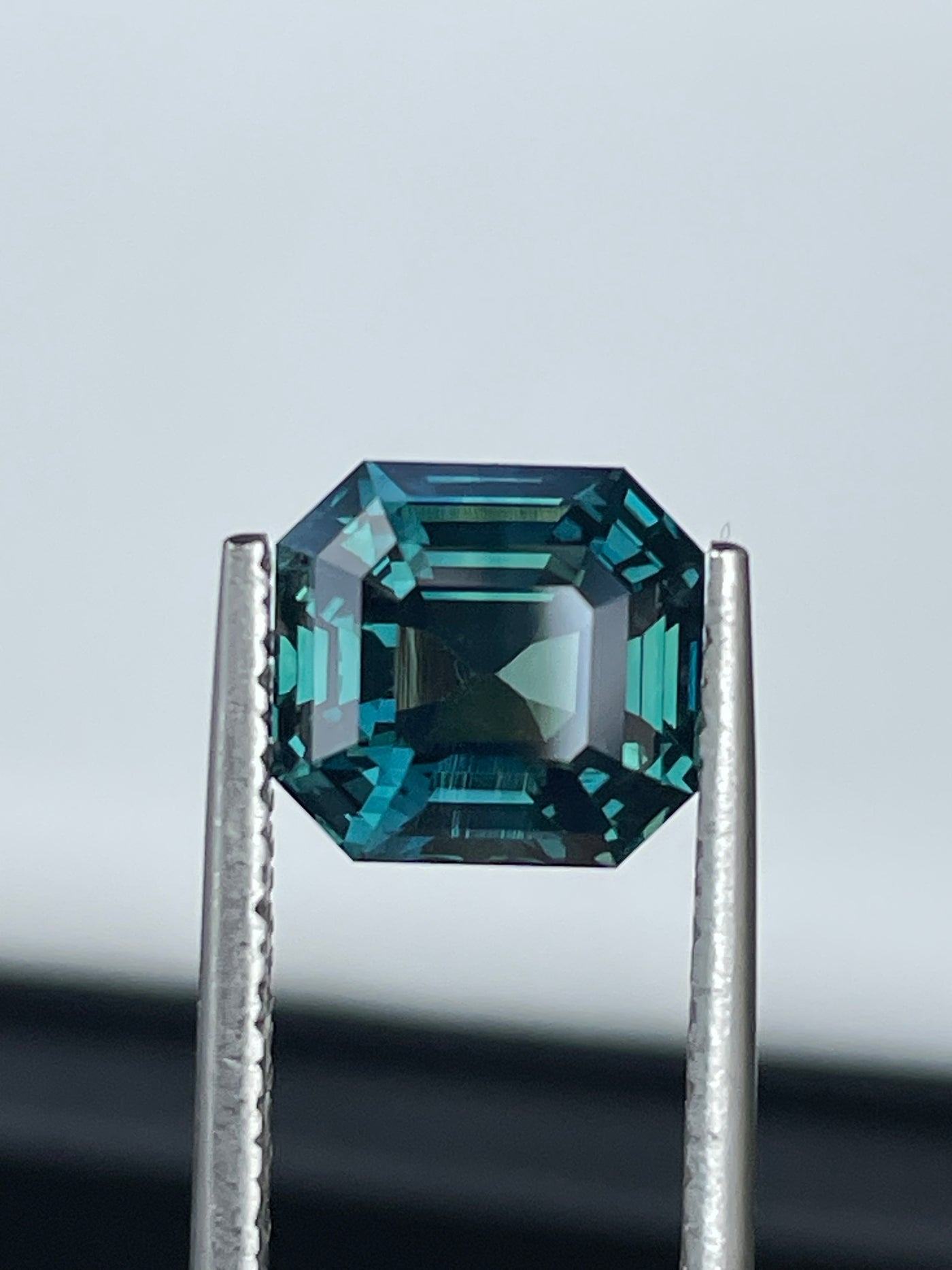 Teal Sapphire 3.66 CT
