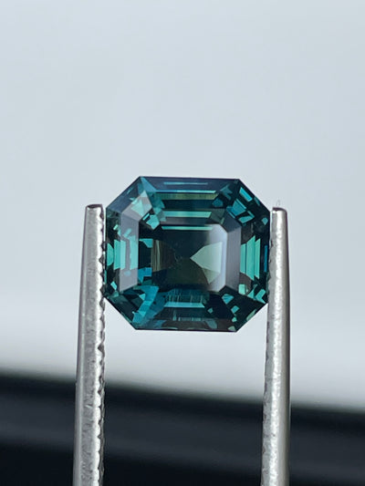 Teal Sapphire 3.66 CT