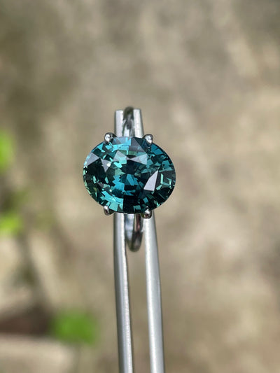 Teal Sapphire | 4.45 CT