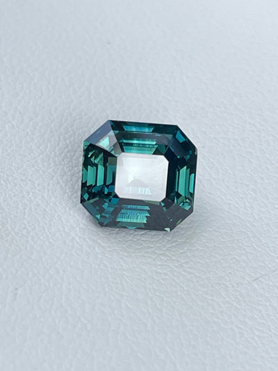 Teal Sapphire 3.66 CT