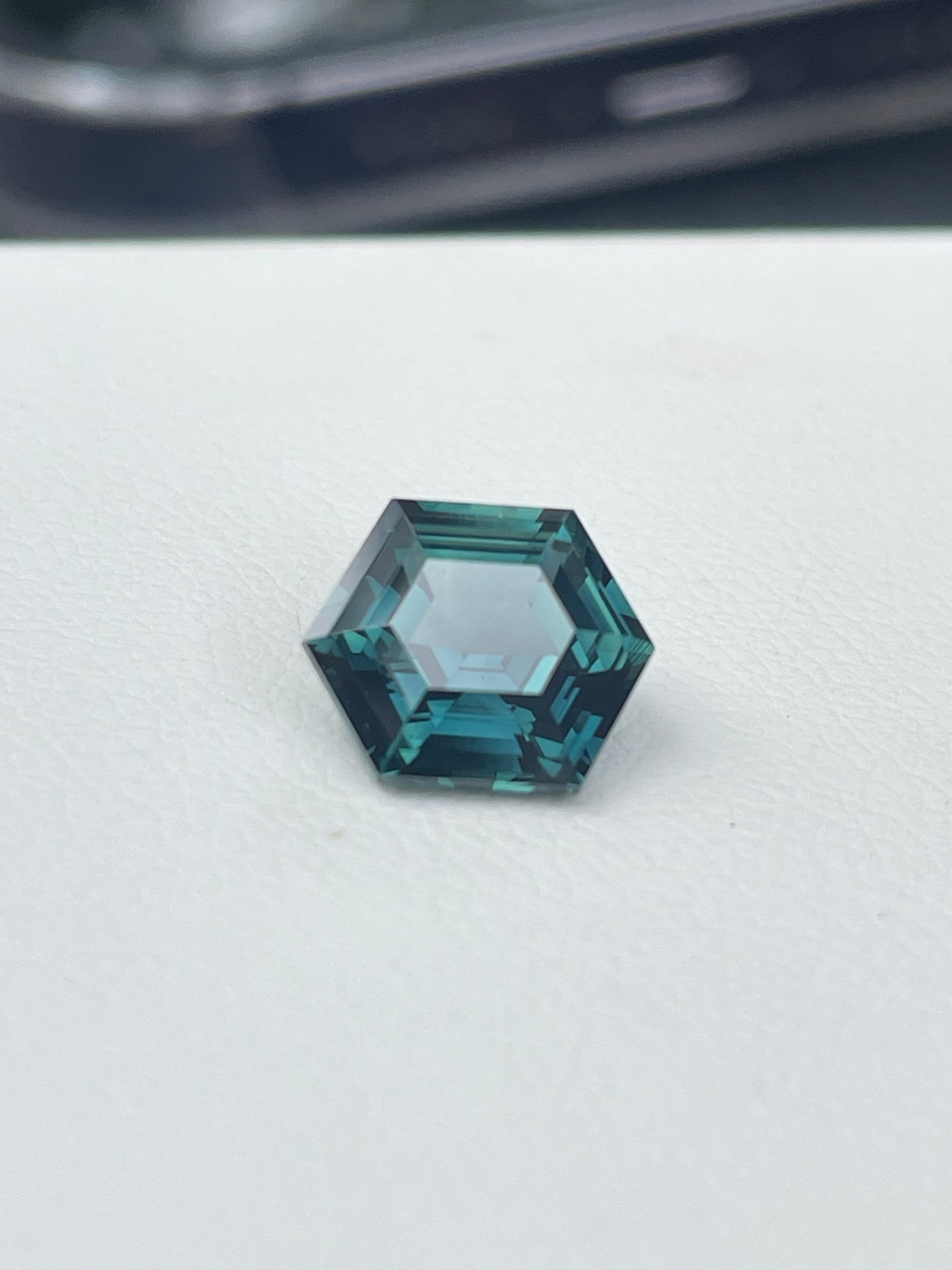Teal Sapphire 2.63 CT