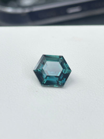 Teal Sapphire 2.63 CT
