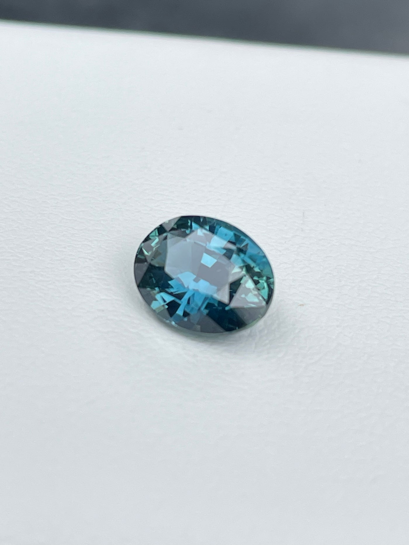 Teal Sapphire 2.54 CT