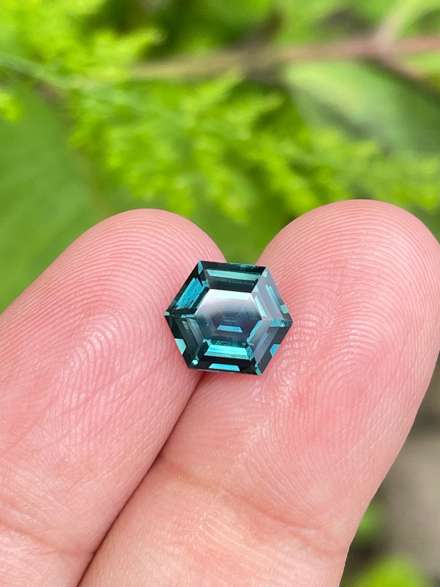 Teal Sapphire 2.63 CT