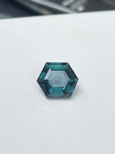 Teal Sapphire 2.63 CT