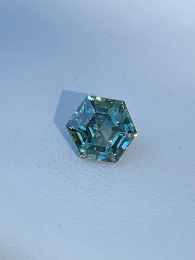 Teal Sapphire 2.20 CT