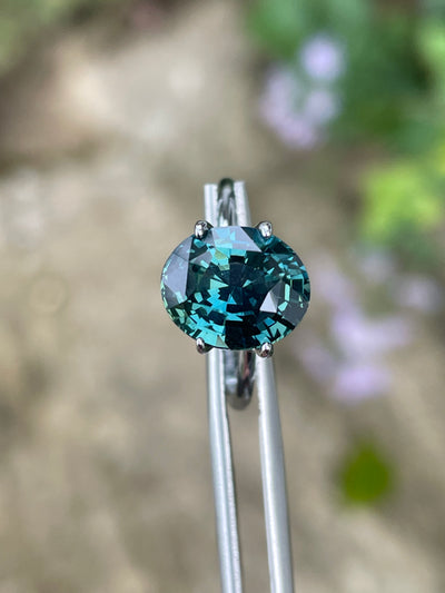 Teal Sapphire | 4.45 CT