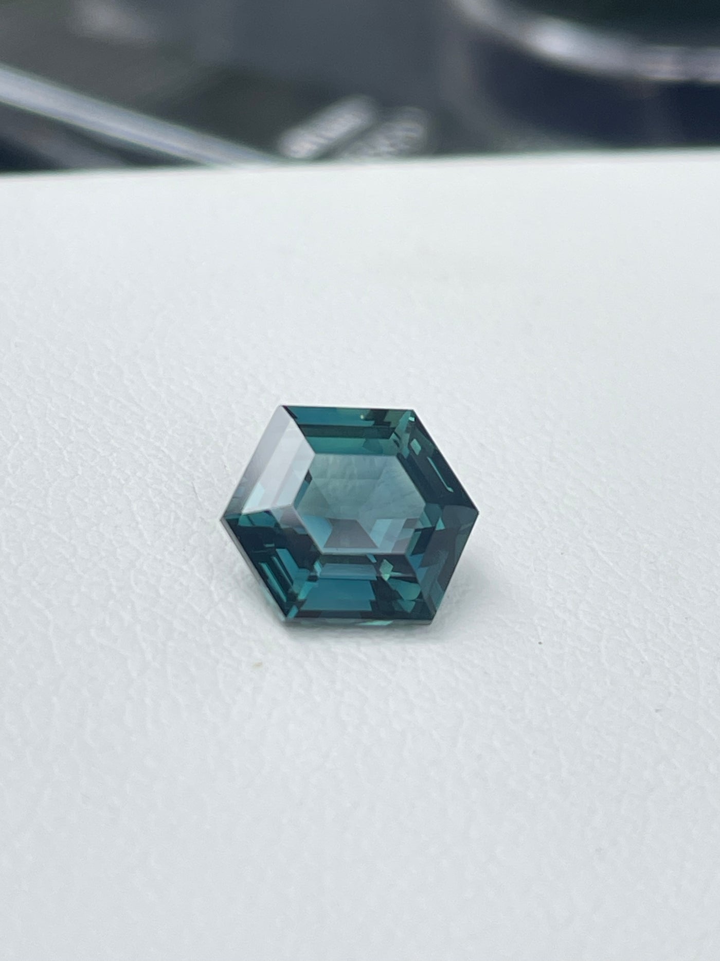 Teal Sapphire 2.63 CT