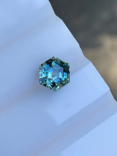 Teal Sapphire 2.20 CT