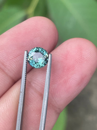 Teal sapphire-1.38-no heat