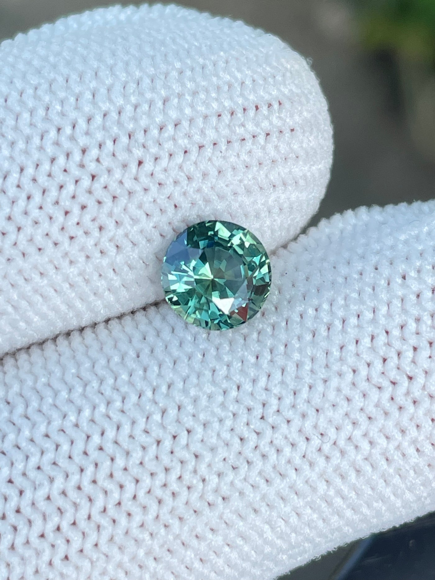 Teal Sapphire 1.28 CT