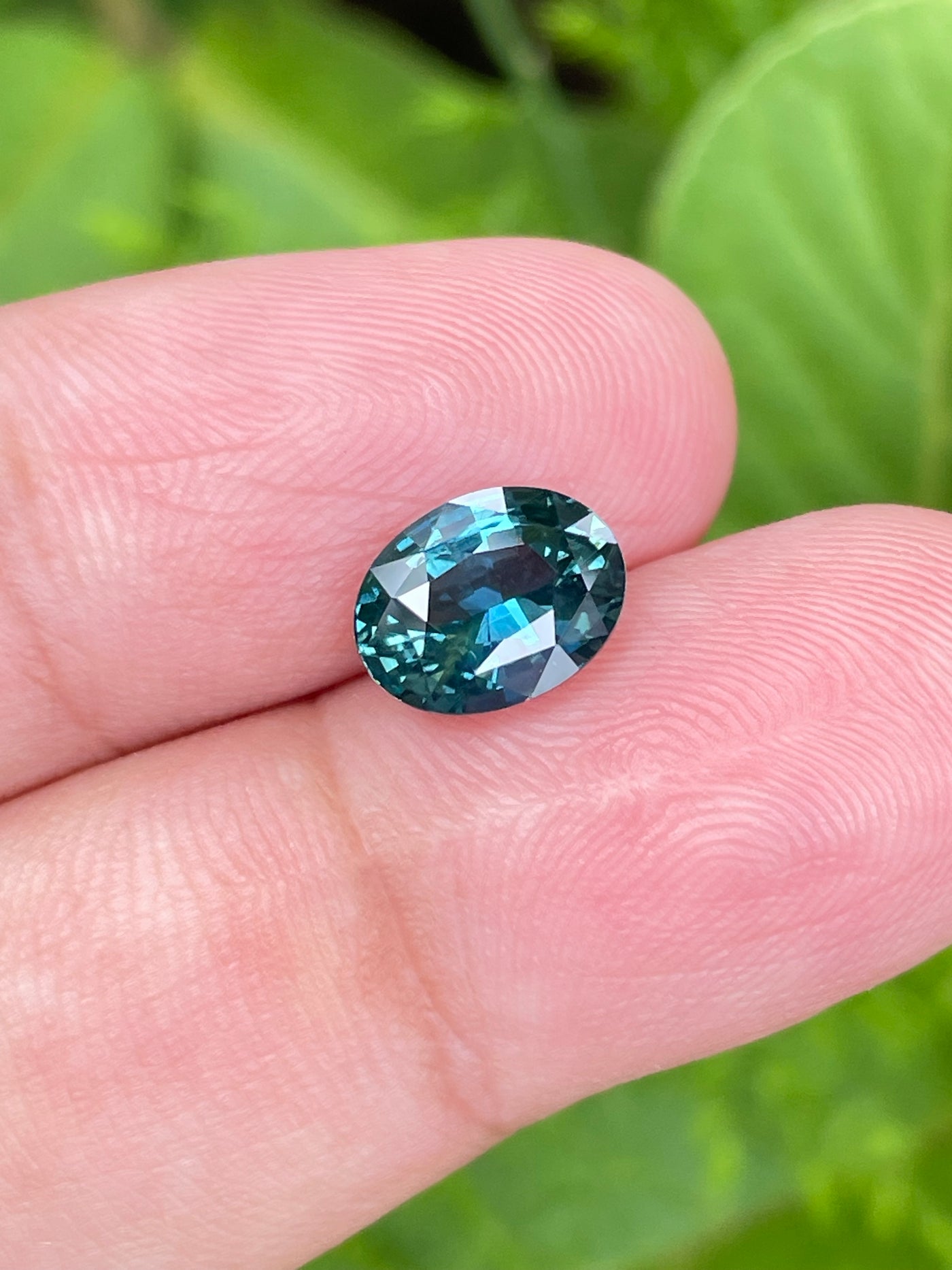 Teal Sapphire 2.54 CT