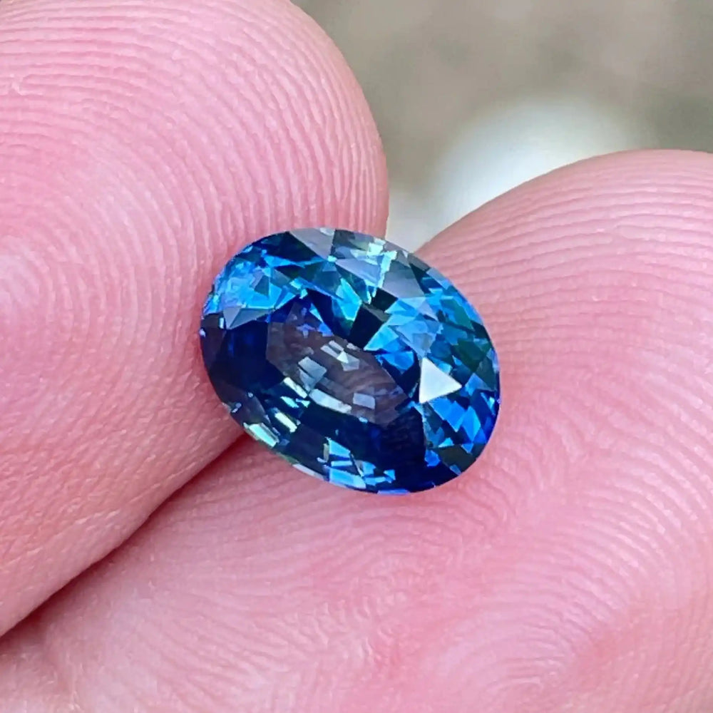 Blue Sapphire 2.25 Ct 2.25 Ct / Blue / Natural Corundum Sapphire GEMSTONES
