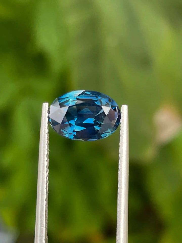 Blue Sapphire (Greenish)  3.18 CT  