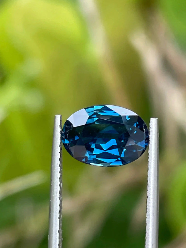 Blue Sapphire (Greenish)  3.18 CT  