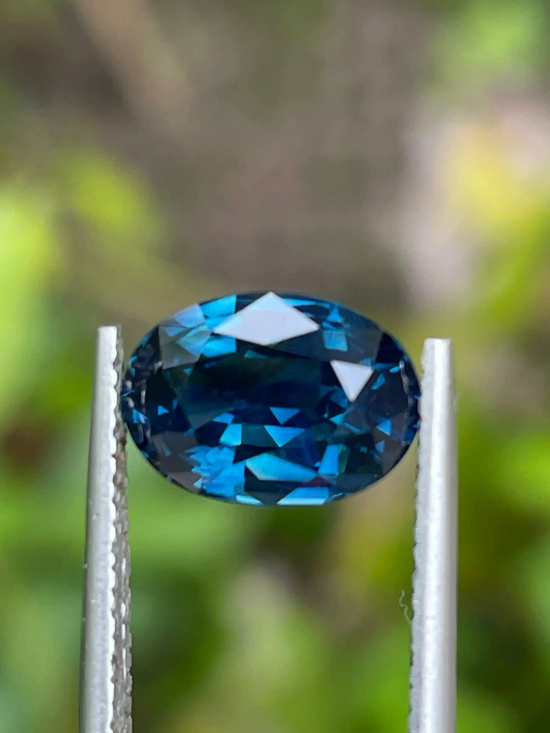 Blue Sapphire (Greenish)  3.18 CT  