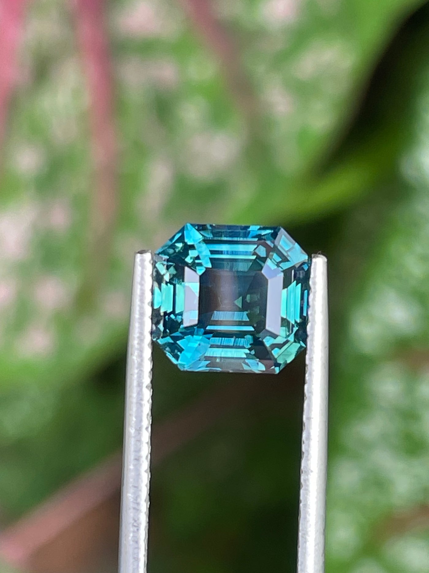 Teal Sapphire 3.66 CT