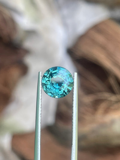 Teal Sapphire | 3.24 CT
