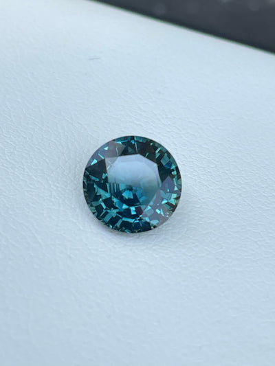Teal Sapphire 3.07 CT