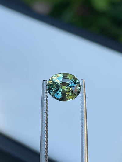 Teal Sapphire 1.71 CT